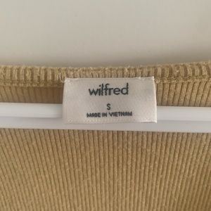 wilfred long sleeve size s